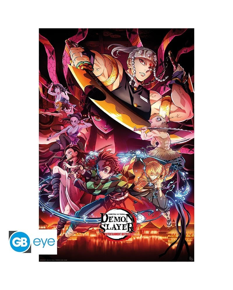 DEMON SLAYER - Entertainment District - Poster 91x61cm
