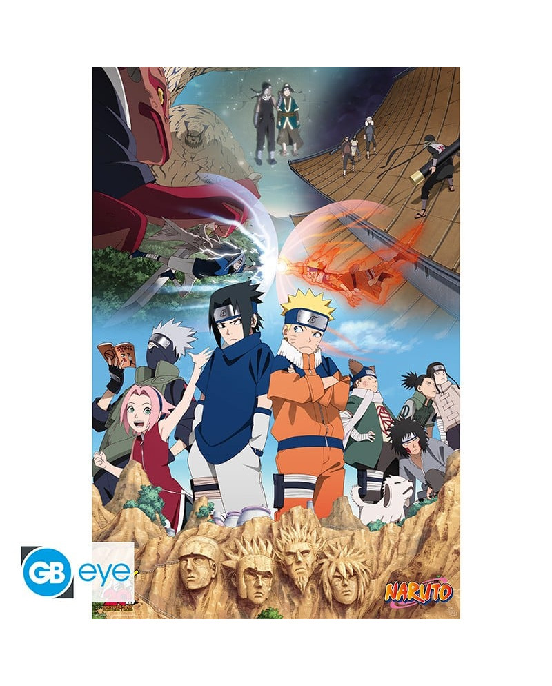 NARUTO - The will of fire - Poster 91x61cm