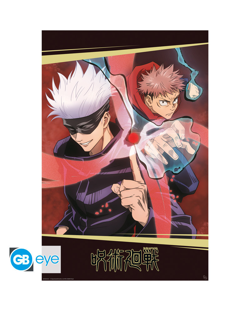 JUJUTSU KAISEN - Itadori & Gojo - Poster 91x61cm