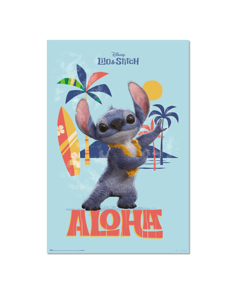 LILO & STITCH LIVE ACTION - Aloha - Poster 61 x 91cm