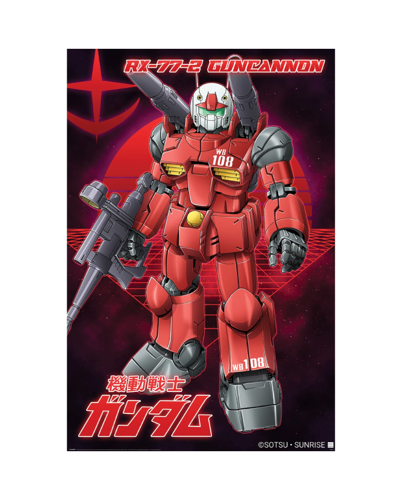GUNDAM - Guncannon - Poster 61 x 91cm
