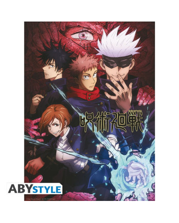 JUJUTSU KAISEN - Group and schools - Set 2 posters '52x38'