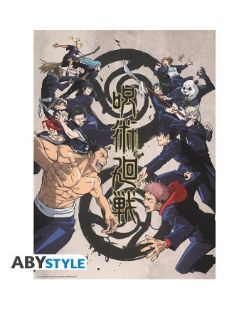 JUJUTSU KAISEN - Group and schools - Set 2 posters '52x38'