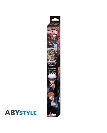 JUJUTSU KAISEN - Group and schools - Set 2 posters '52x38'