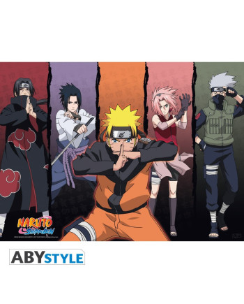 NARUTO - Groups - Set 2 posters '52x38'