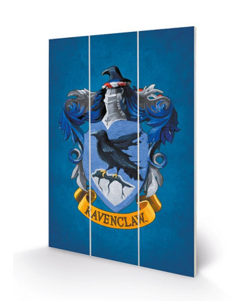 HARRY POTTER - Ravenclaw Crest - Wood Print 20x29.5