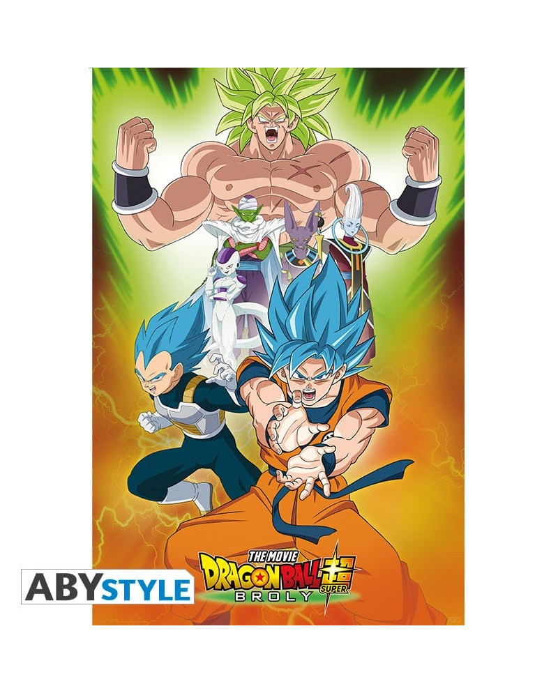 DRAGON BALL BROLY - Poster 91X61 - Groupe