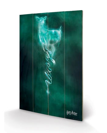 HARRY POTTER - Wood Print 40X59 - Doe Patronus