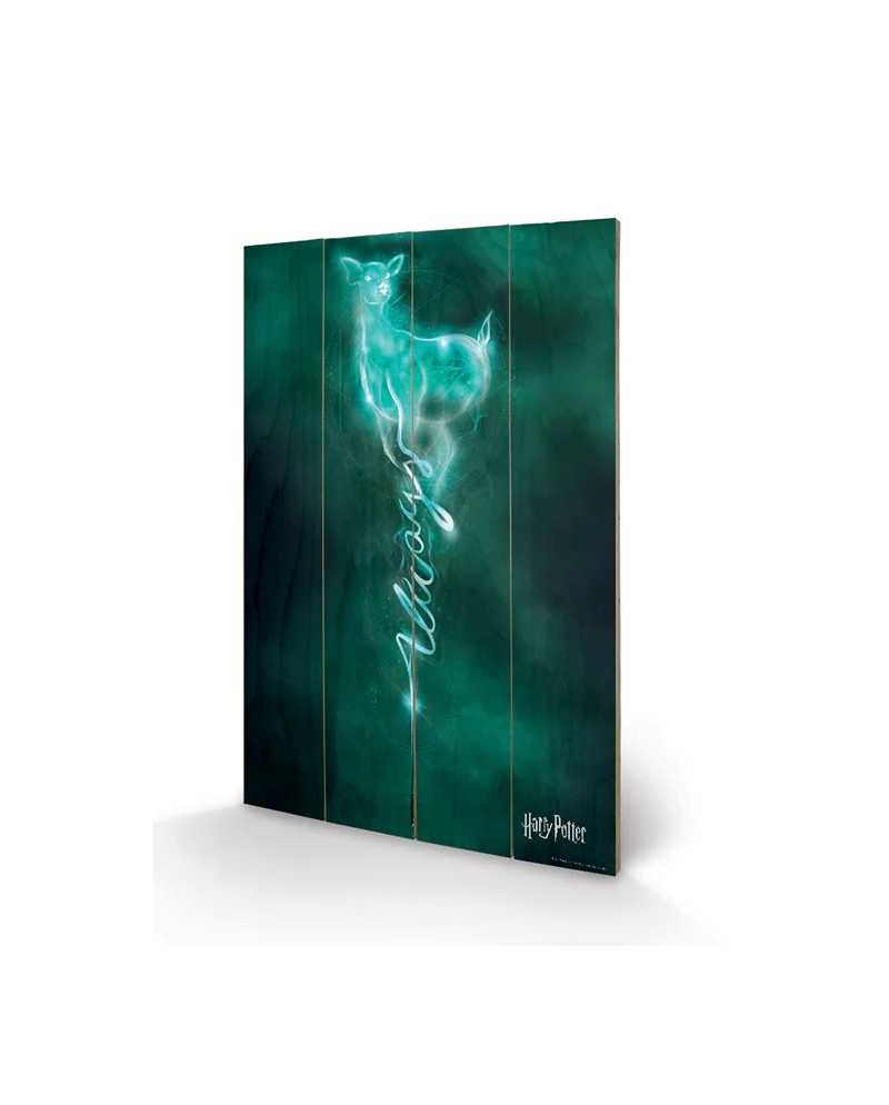 HARRY POTTER - Wood Print 40X59 - Doe Patronus