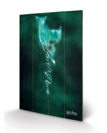 HARRY POTTER - Wood Print 40X59 - Doe Patronus