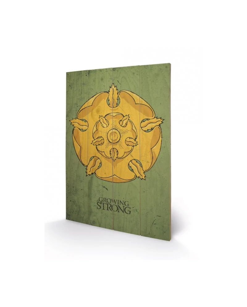 GAME OF THRONES - Printing on wood 40X59 - Tyrell