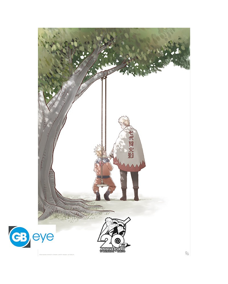 NARUTO SHIPPUDEN - 20th Anniversary - Poster 91x61cm