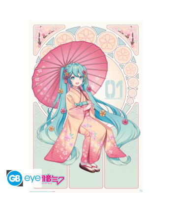 HATSUNE MIKU - Sakura Miku - Poster 91x61cm