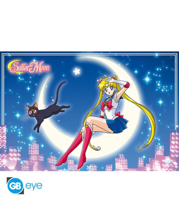 SAILOR MOON - Sailor Moon & Luna - Poster 91x61cm