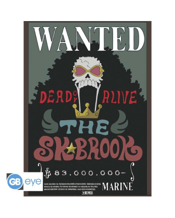 ONE PIECE - Wanted Chopper & Brook - Set 2 posters '52x38'