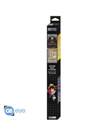 ONE PIECE - Wanted Chopper & Brook - Set 2 posters '52x38'