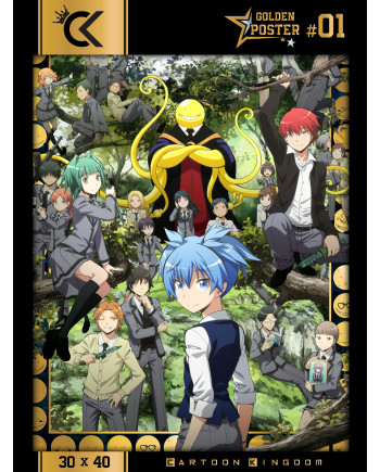 ASSASSINATION CLASSROOM - Golden Poster 30x40cm