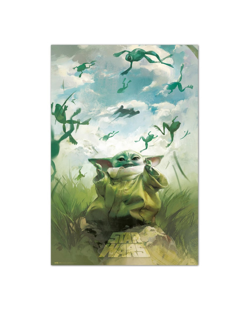 STAR WARS - Grogu training - Poster 61x91cm