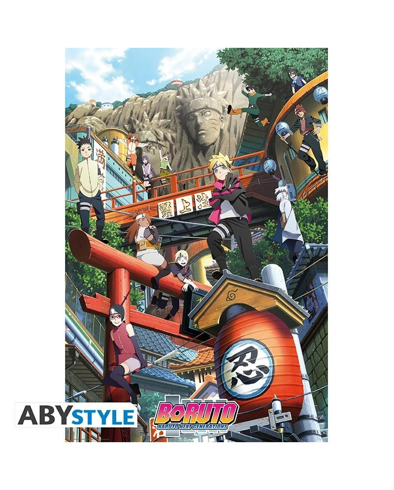 BORUTO - Konoha - Poster 91x61cm