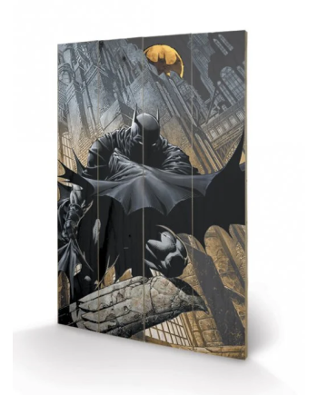 BATMAN - Printing on wood 40X59 - Night Watch