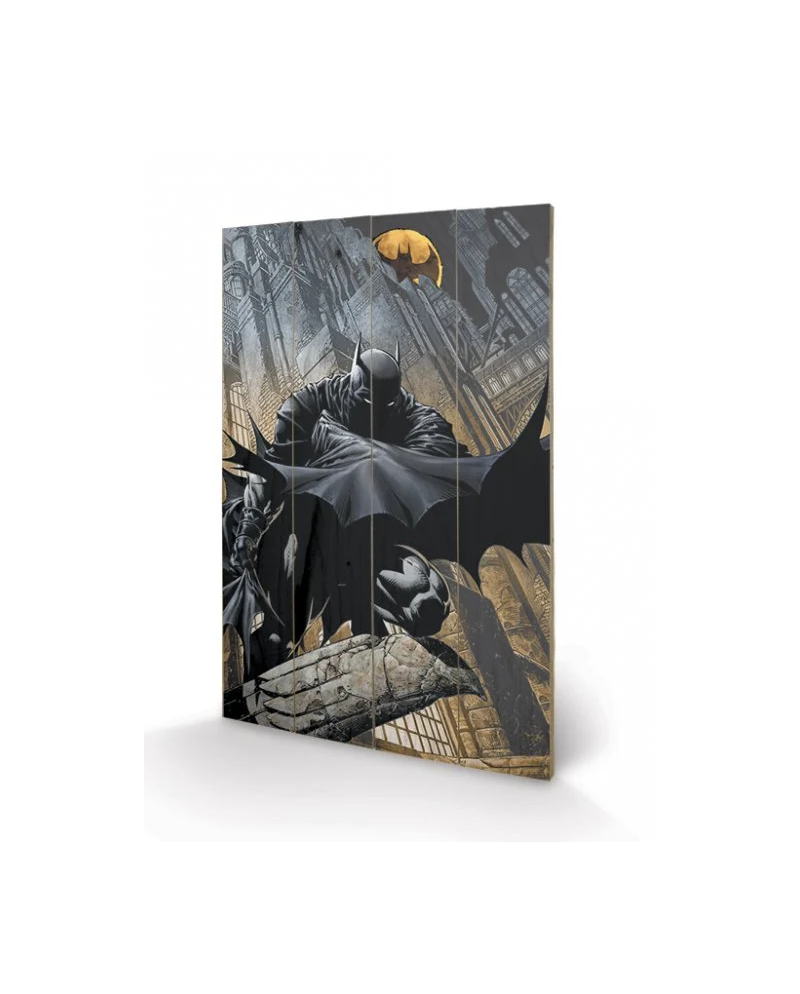 BATMAN - Printing on wood 40X59 - Night Watch