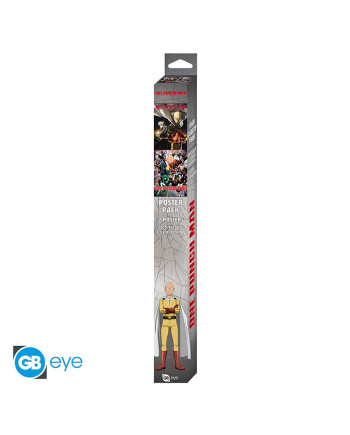 ONE PUNCH MAN - Saitama & Genos - Set 2 posters '52x38'