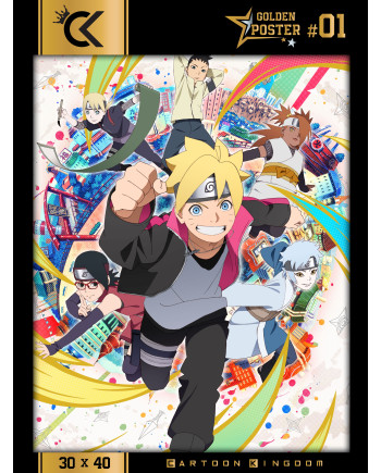 BORUTO - Golden Poster 30x40cm