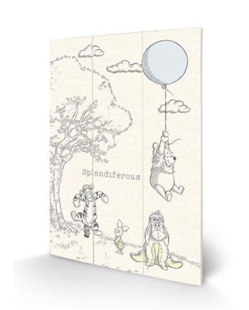 DISNEY - Winnie the Pooh - Wood Print 20x29.5cm