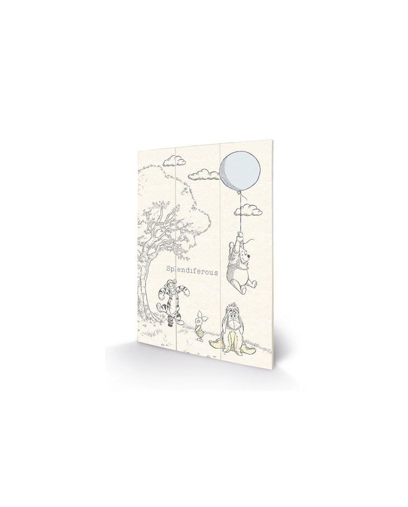 DISNEY - Winnie the Pooh - Wood Print 20x29.5cm