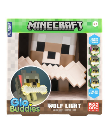 MINECRAFT - Wolf - GloBuddies Light 5,6inch