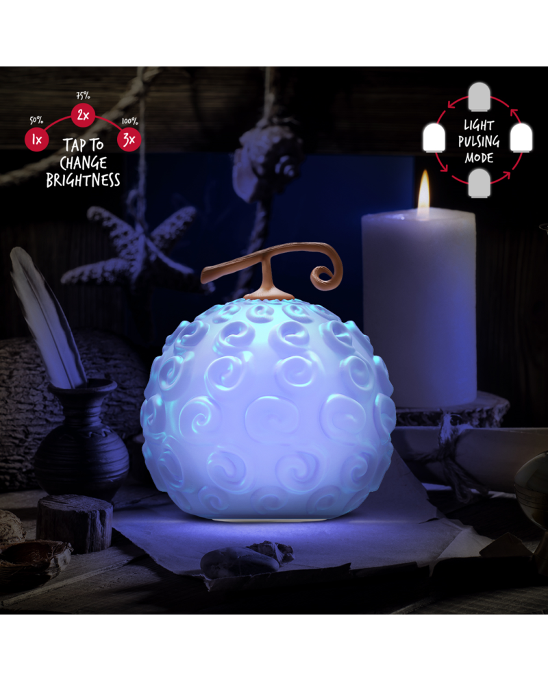 ONE PIECE NETFLIX - GumGum Fruit - SquishyG Light Rechargeable 5,9inch
