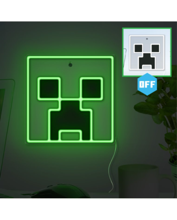 MINECRAFT - Creeper - Wall Mountable LED Neon Light
