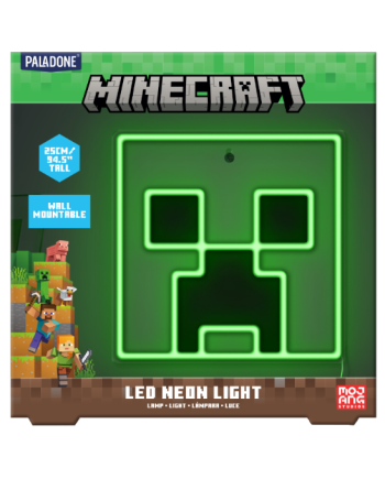 MINECRAFT - Creeper - Wall Mountable LED Neon Light