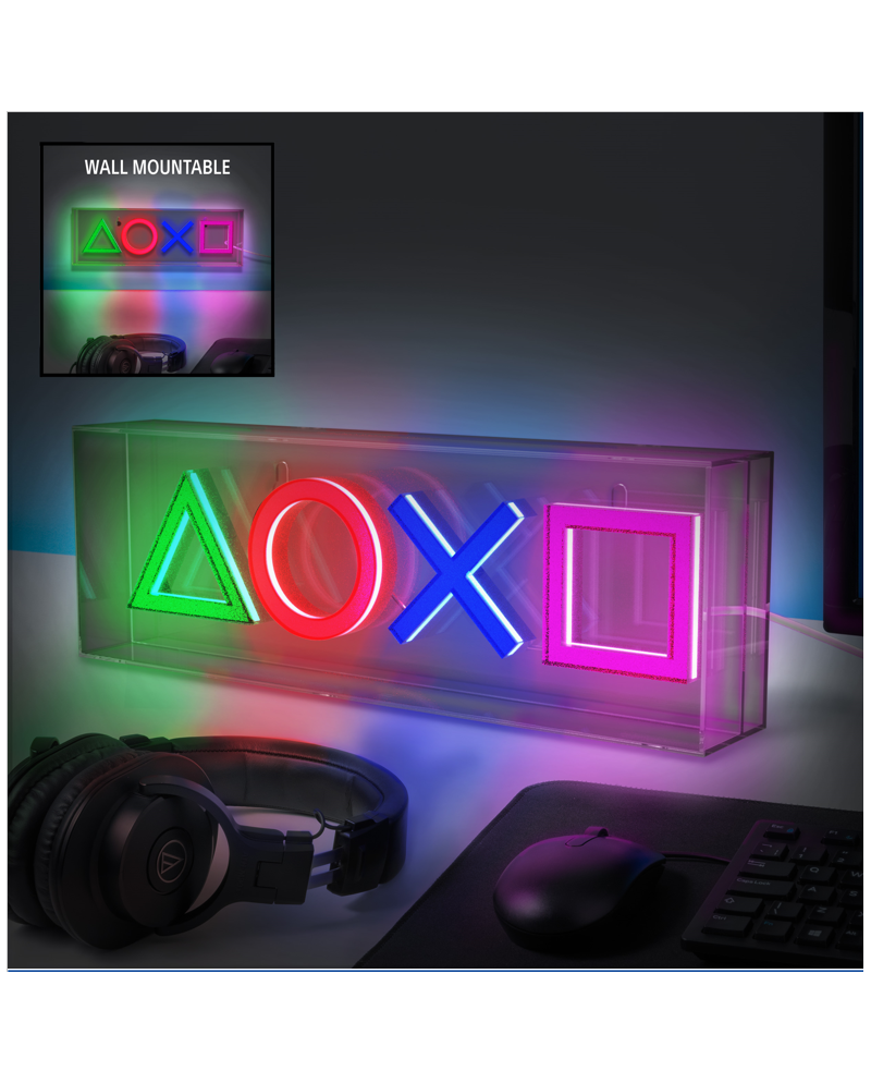 PLAYSTATION - Led Neon Light 15.5x30.5cm