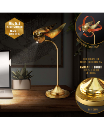 HARRY POTTER - Golden Snitch - Desk Light 36cm
