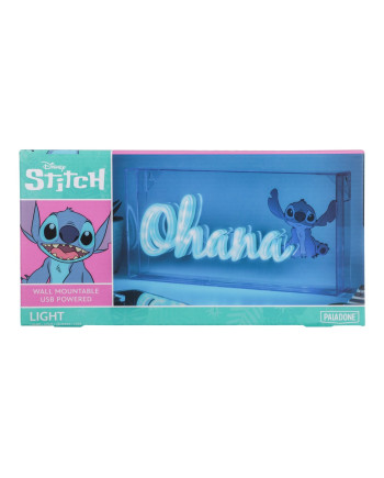 STITCH - Ohana - Led Neon Light 15.5x30.5cm