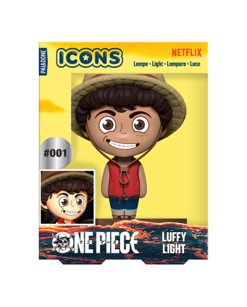 ONE PIECE NETFLIX - Luffy - Icon Lamp 4,3inch