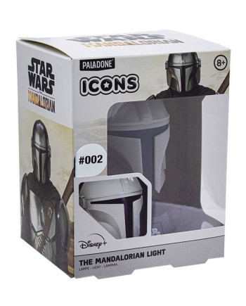 STAR WARS - Mandalorian - 3D Icon Light Lamp