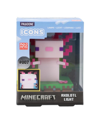 MINECRAFT - Axolotl - Icon Light 4.3inch