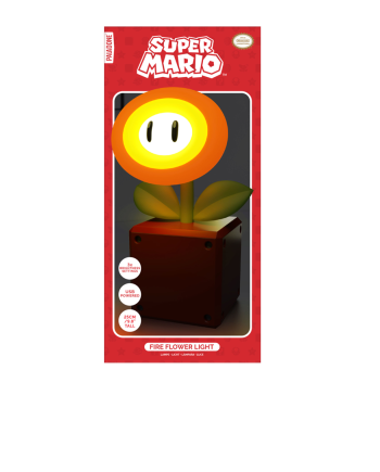 SUPER MARIO - Fire Flower - Décorative Light 10,6inch