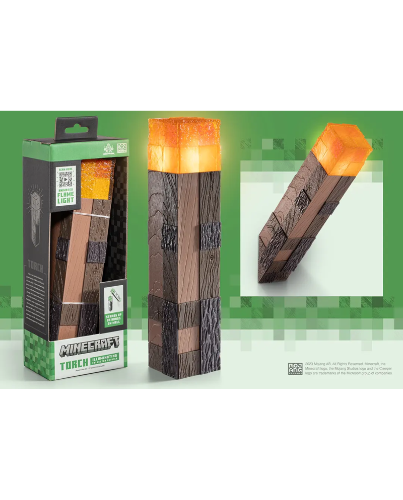 MINECRAFT - Luminous Torch - Collector Replica 25cm