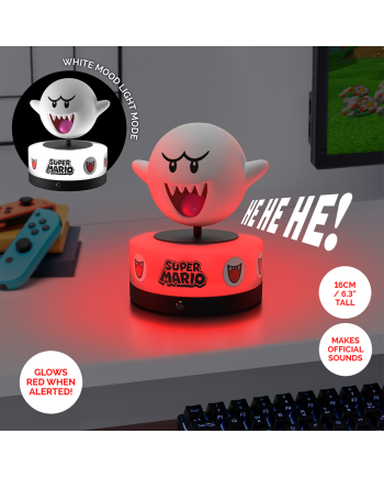 SUPER MARIO - Boo - Icon Lamp 4,3inch