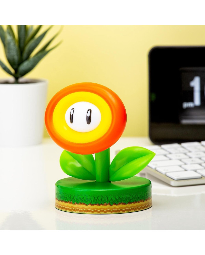 SUPER MARIO - Fire Flower - Icon Light 3.9inch