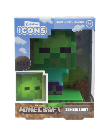 MINECRAFT - Zombie - Icon Light 3,9inch