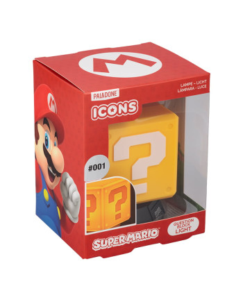 SUPER MARIO - Question Block - Icon Light - 3.9inch