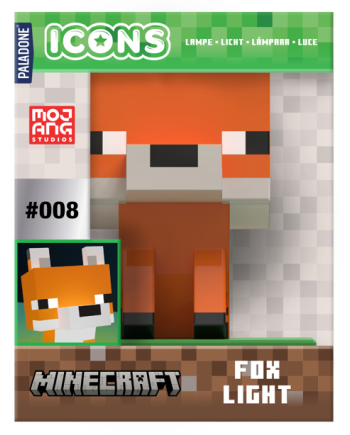 MINECRAFT - Renard - Icon Light 11cm