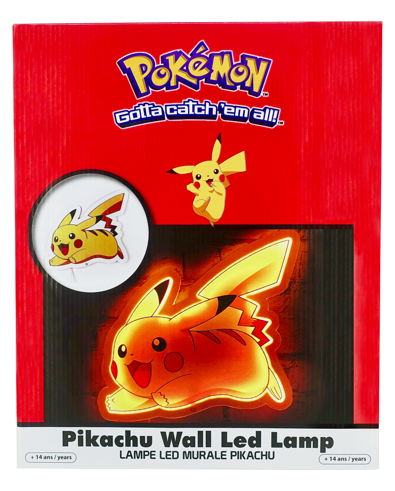 POKEMON - Pikachu - Wall Light Led - 30 cm
