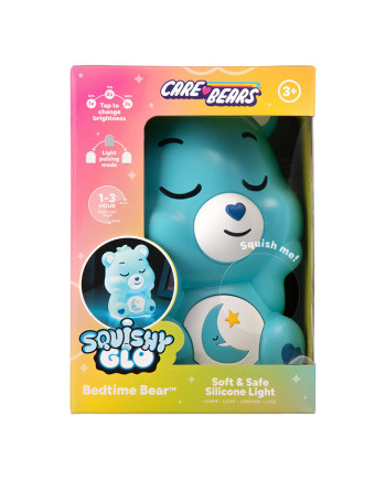 CARE BEARS - 'SquishyGlo' Silicone Light Rechargeable 17cm
