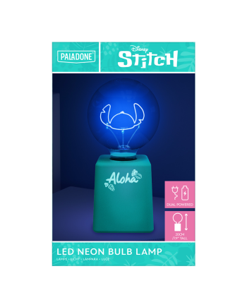 STITCH - Ohana - LED Neon Bulb Lamp 20cm
