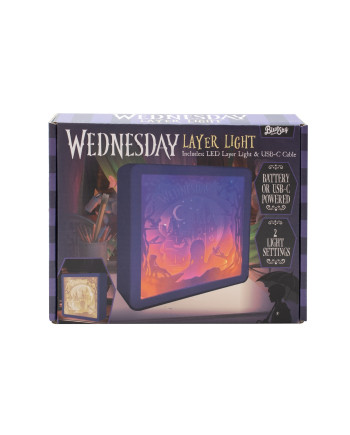 WEDNESDAY - Diorama Layer Light - 20x16x5cm